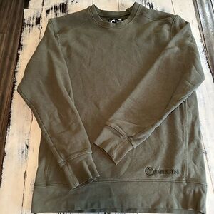 Origins Men's Khaki Crewneck Sweater